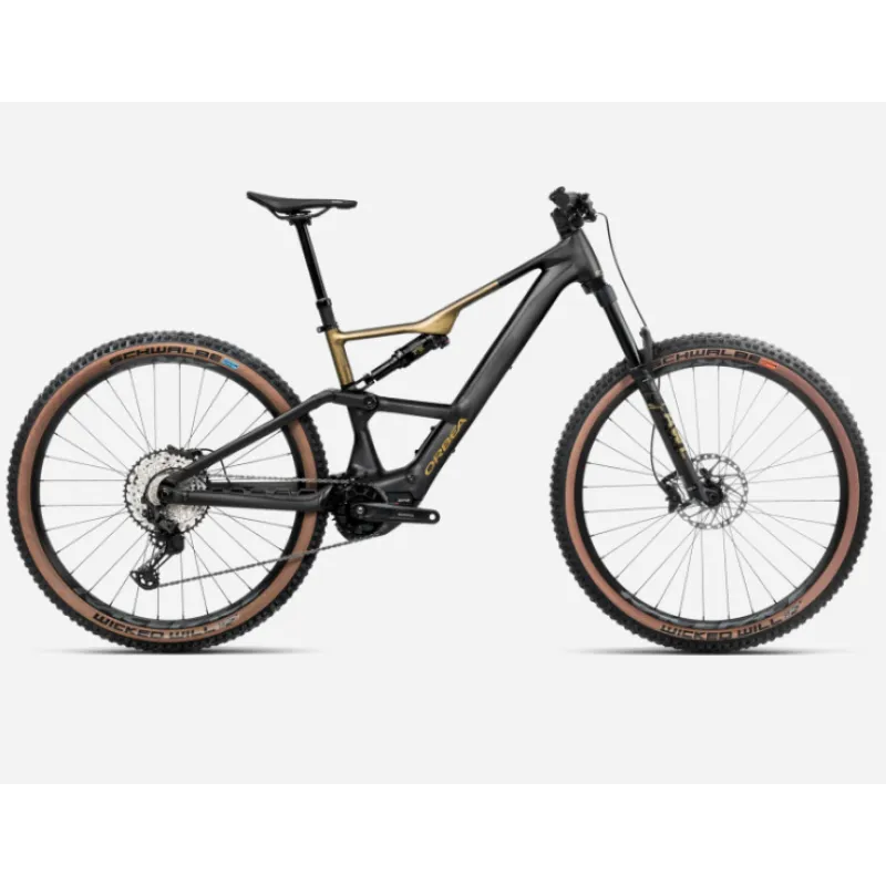 Bicicletă ORBEA RISE SL H20 L Diamond Black-Splash Olive Green Disponibil imediat